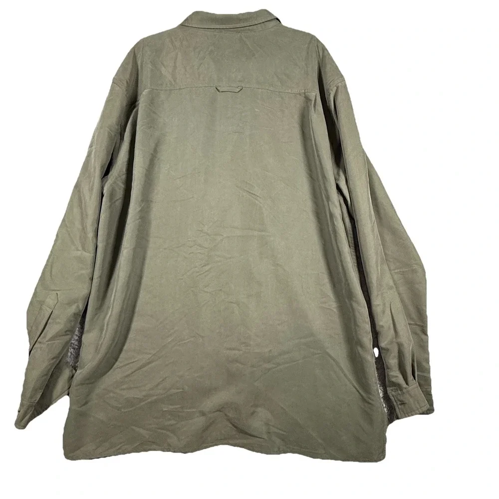 THE NORTH FACE‎ Shirt Mens XXL Long Sleeve Button Up Zip Pocket Fishing/Outdoors
